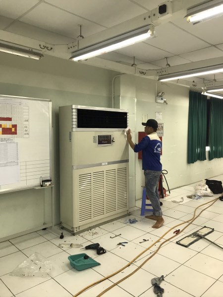 Thi công hệ thống điều hòa, thông gió - Điện Lạnh Công Nghiệp Bình Dương - Công Ty TNHH Thương Mại Dịch Vụ Cơ Điện Lạnh VME
